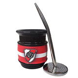 RIVER PLATE YERBA MATE CUP SET, Black