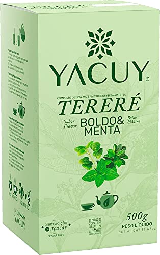 Yacuy Tereré Yerba Mate with Mint and Boldo 500 g (1.1 lbs)