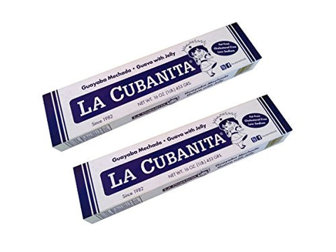 LA CUBANITA Guayaba Mechada 453 gr. - 2 Pack | Guava with Jelly 1 lb. - 2 Pack