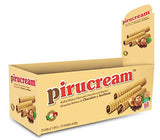 Pirucream 24 x 30gr - Rolled Wafers with Chocolate and Hazelnut