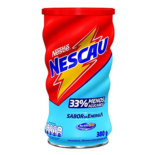 2 Pack Nestlé Nescau Powered Chocolate 14.10 oz | Nestlé Nescau 3.0 com 33% menos Açúcar 400g