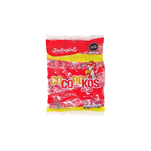 Ambrosoli Cocorokos Perita ( Hard candies with pear flavor) Net. Wt 12.34 oz