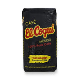Deluxe Puerto Rican Coffee Selection | Cafe El Coqui, Cafe D'Aqui, and Cafe Borinquen Ground Coffee from Puerto Rico, 14 Ounce (Pack of 3) - Includes El Pantry Spoon