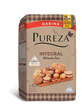 Pureza Harina 100% Integral Molienda Fina Wholemeal Flour Whole Grains Granos Enteros Excellent For Baked Food, 1 kg / 2.2 lb