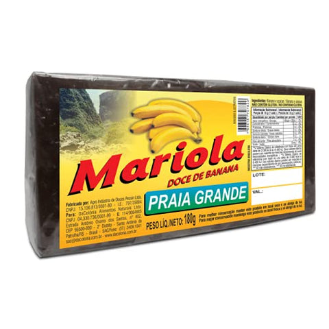 MARIOLA Doce de Banana Grande 380 grs. - 6.3 oz.
