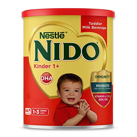 NIDO Kinder 1+ Toddler Powdered Milk – 56.4 Oz (3.52 LB)