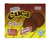 SANIN Galleta Cuca 6 Duopack 360 gr. | Black Cookies 6 Pack of 2 12.7 oz.