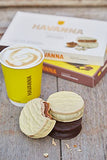 Alfajor White Chocolate - Box 12 Alfajores