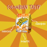 Eight-14 De Todito & Todo Rico - Sweet and Salty Plantain Chips - Chicharrones Fried Pork Rinds - Yuca Snack - Variety of Flavors - Lime - BBQ - Aji - (Colombian Breakfast, Pack of 6)