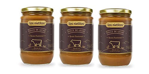 Los Nietitos Dulce de Leche - Caramel Spread, 27 oz 3 Pack
