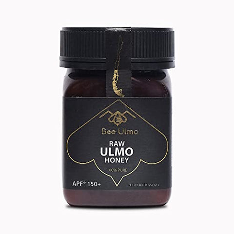 BEE ULMO Honey APF 150+. Premium Ulmo Honey From Chilean Patagonia. Supports Your Immune System + Boosts Your Energy Levels. Non GMO. Gluten-Free. 100% Pure, Raw and Healthy. (8.8oz/250g)