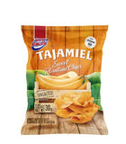 SUPER RICAS flavored potato chips, plantain chips. Assorted styles. (Tajaditas plantain pack, 8 units)
