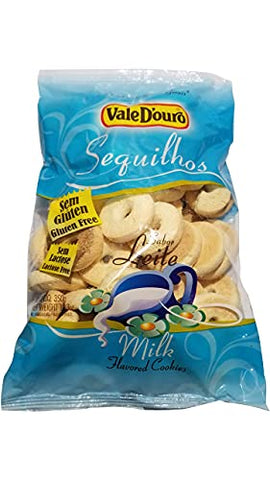 ValeD'ouro, Milk Flavored Starch Gluten Free Cookies, 12.34 Ounce