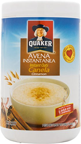 Quaker Avena with Cinnamon OZ Instant Oats Cereal Mix, 11.6 Ounce
