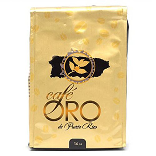 Cafe de Oro de Puerto Rico 14oz / Gold Coffee from Puerto Rico 14oz (1 Bag)