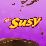 Nestlé Susy Choco2 – Wafer de Cacao con Crema de Chocolate, 18 unidades, 50gr cada una / Cocoa Wafer with Chocolate Cream, 18 units, 50gr each