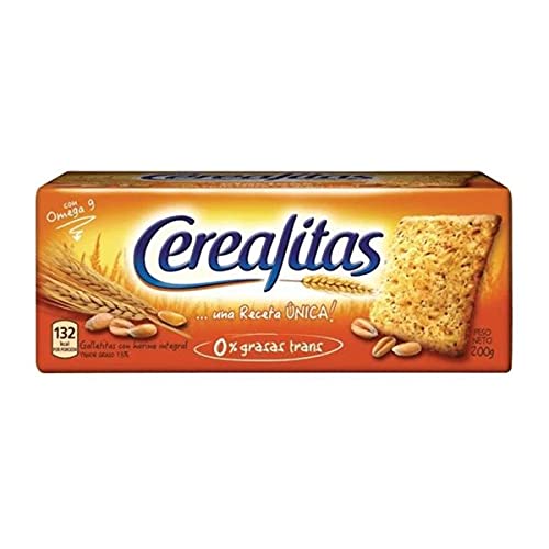 Cerealitas Galletitas integrales, 200 g / 7.1 oz (Pack of 3)