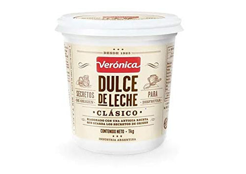 Dulce de Leche Veronica Clasico 1 kilo 3 pack