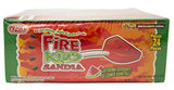 Fire Kids Sandia- Chili Gummy Watermelon Lollipops, 24 pieces, Mexican Candy