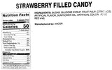 SweetGourmet Arcor Strawberry Bon Bons Buds Filled Hard Candy | 2 Pounds