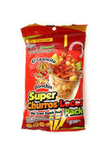 El Leoncito Ponchin, Super Churros Locos with Chile and Limon , Pack Mix Crazy Snack 5oz (3 units)