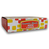 Candies soft of dulce de leche, chimbote box with 24 units.