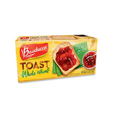 Bauducco Toast Baked with Whole Wheat - Delicious, Light & Crispy Toasted Bread - Ready-to-Eat Breakfast Toast & Sandwich Bread - No Artificial Flavors - 5.0 oz (Pack of 01)