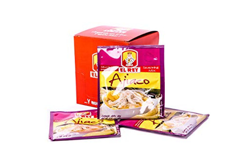 EL REY Ajiaco 20 gr. - 12 Pack | Seasoning Mix 0.70 oz. - 12 Pack.