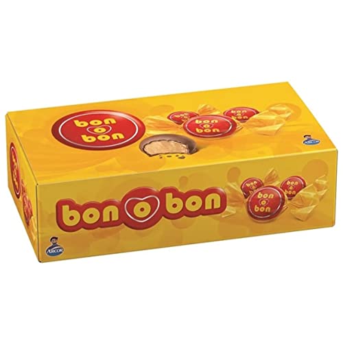Bon O Bon Bonbons with Peanut Cream Filling and Wafer 450 Grs.