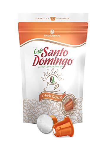 Santo Domingo Coffee Peaberry Capsules - Compatible with Nespresso Original Brewers · Product from the Dominican Republic (10)