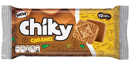 CHIKY CARAMEL COOKIES BAG 14.1OZ (Pack Of 3)