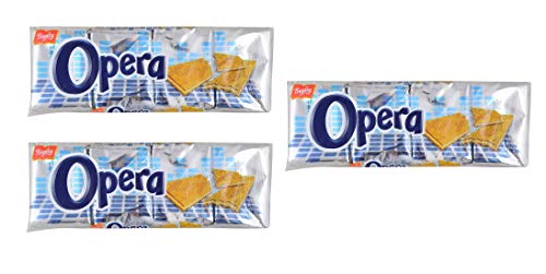 OPERA Obleas Sabor Naranja 4 x 220 grs. / Wafer Orange Flavor with 4 x 55grs. each. - 3 PACK