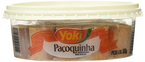 Paçoquinha Round Small Container - Yoki 351 Grams