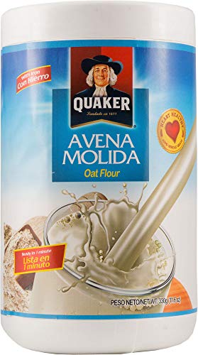 Quaker Oat Flour With Iron, 11.6 Oz, Avena Molida (813508) (Packaging may vary)