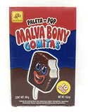 De La Rosa Malvabony Gomitas Marshmallow with Chocolate pop (Pack of 10)