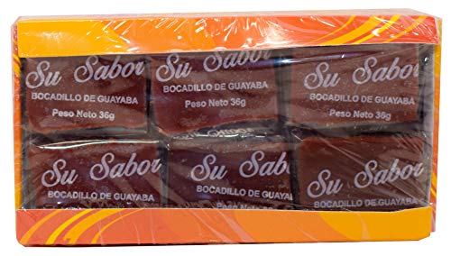 Su Sabor Guava Paste / Bocadillo de Guayaba 18 units (Veleño Rojo)