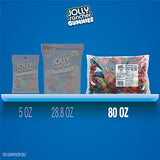 JOLLY RANCHER Assorted Fruit Flavored Gummies Candy, Christmas, 5 lb Bulk Bag