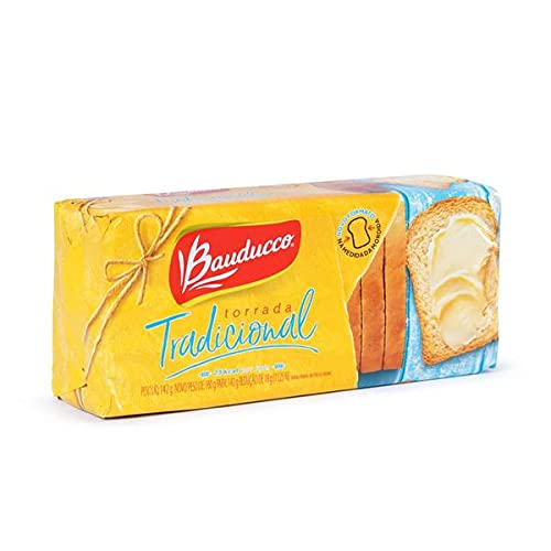 Bauducco Toast Traditional, 11.29-Ounce (Pack of 16)