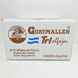Guaymallen Triple Chocolate Alfajor with Dulce de Leche Sauce, 70 g / 2.5 oz (pack of 12)