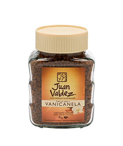 Juan Valdez Vanicanela, 100% Colombian Freeze Dried Coffee, 3.35 Ounce Jar