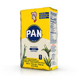 P.A.N. White Corn Meal – Pre-cooked Gluten Free and Kosher Flour for Arepas (5 lb / Pack of 1)