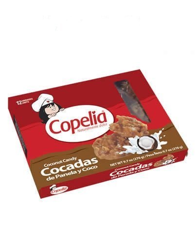 Copelia Milk Caramel With Coconut 12 Count - Cocadas De Panela Y Coco by Copelia