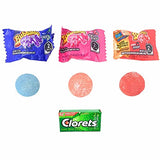 Five Brothers Bubbaloo Mexican Chewing Gum (Blue Berry,Tutti Frutti, Strawberry) - 1 Bag 160 pieces-10 Cloret's 2's Included in Bag