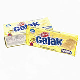 Galak Chocolate Blanco con Leche de Venezuela, contenido neto: 1 caja con 5 barras de 130gr c/u