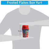 BON YURT ALPINA Frosted Flakes - 12 Pack, 5.7 oz each - Flip Yogurt with Frosted Flakes Cereal Cups - Breakfast Food Cereals - Kids Yogurt - Yogurt with Toppings