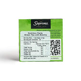 Supremo Matcha Green Tea Bags – 3 Boxes of 20 Green Tea with Matcha Teabags – Intense Flavor – Naturally Caffeinated Green Tea – Matcha Energy Teabags for Men and Women – Rich in Antioxidants