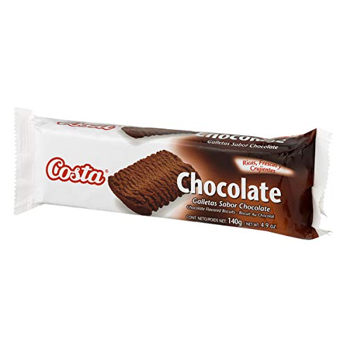 Costa Chocolate Flavored Biscuits (Galletas Sabor Chocolates) 140g