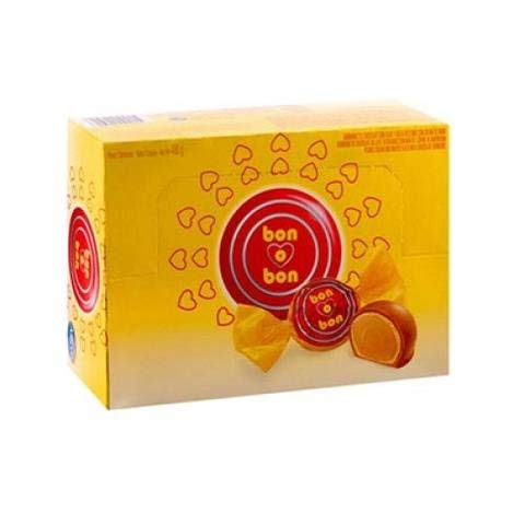 Bon O Bon Bonbons with Peanut Cream Filling and Wafer 450 Grs. - PACK OF 4