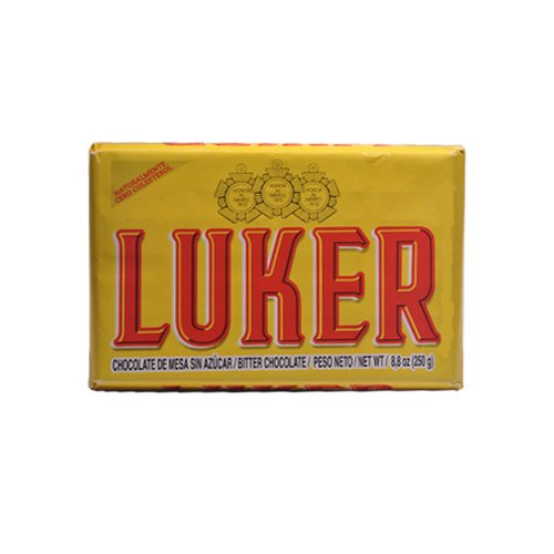 Luker Bitter Chocolate (Chocolate de Mesa sin Azucar)