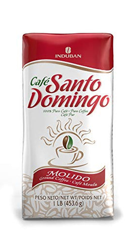 Santo Domingo Coffee, 16 oz Bag, Ground Coffee - Product from the Dominican Republic… (Pack of 1)